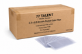 2.5 x 2.5 Unplasticized Coin Flips - 1000 PK