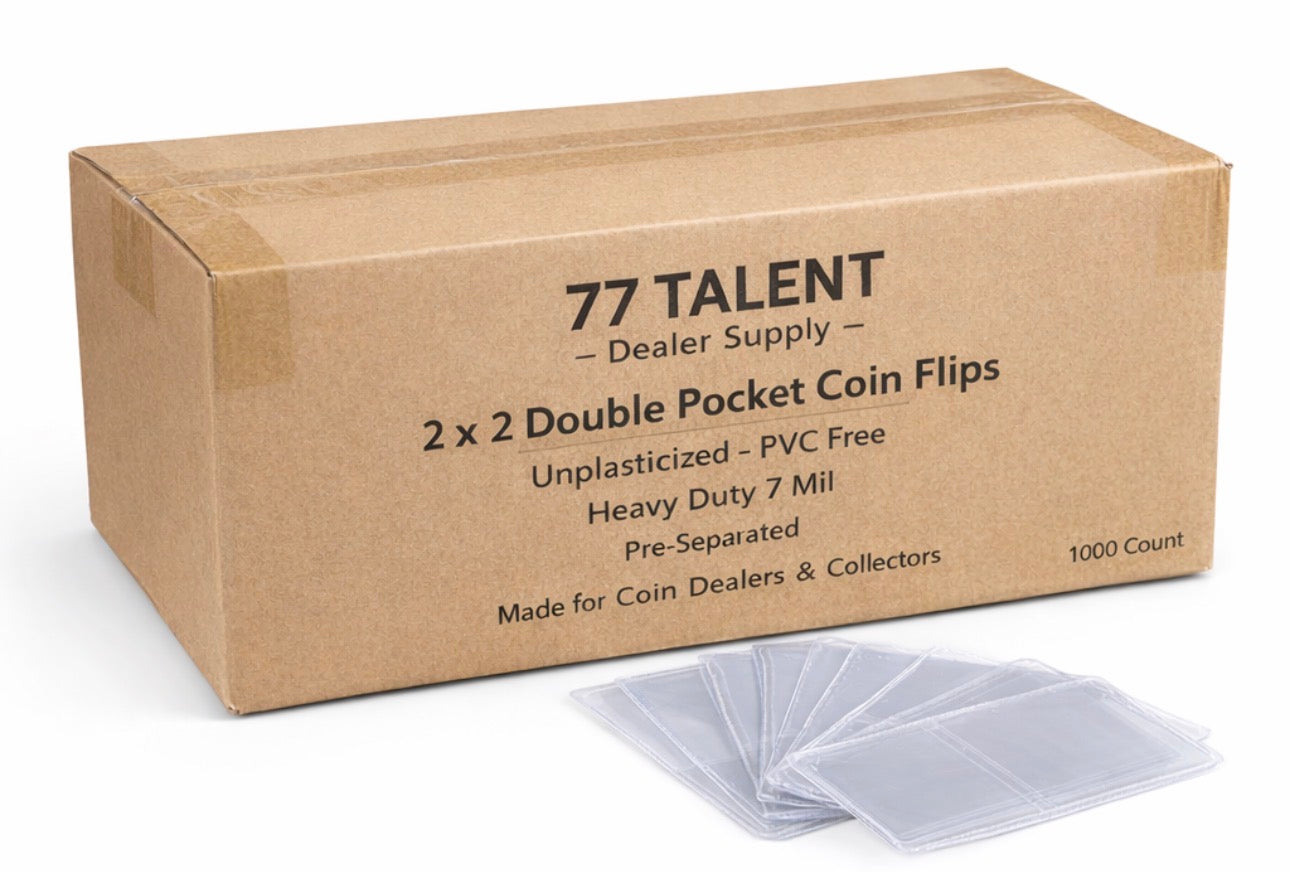 2x2 Unplasticized Coin Flips - 1000 PK